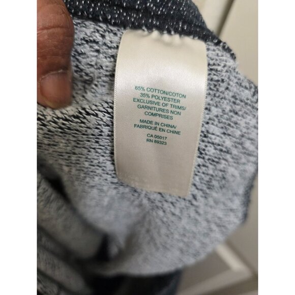 Roots Mens Navy Blue Sweatpants With Drawstring Waist & Elastic Cuffs Size M - Picture 11 of 11